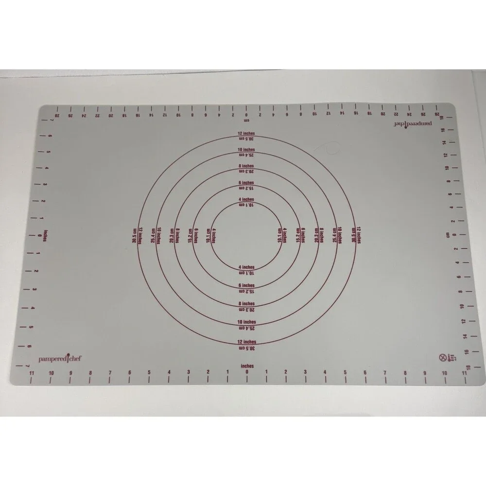 Pampered Chef Silicone Pastry Mat ~ 24 x 16 wst-t-1003